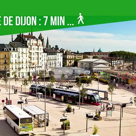 Studio Le Pergaud Topdestination-dijon - Centre - Classe 2 Etoiles דיז'ון