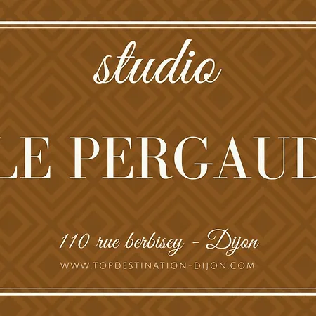 Studio Le Pergaud Topdestination-dijon - Centre - Classe 2 Etoiles
